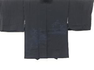 ヱ霞に松草花模様織り出し絵羽織